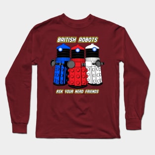 British Robots Long Sleeve T-Shirt